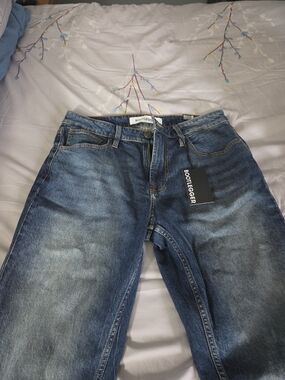 Bootlegger Women's Mid-Rise Blue Bootcut Jeans